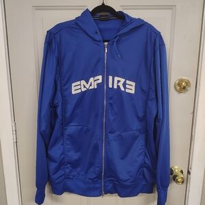 Empire Blue Windbreaker Jacket for Men XL